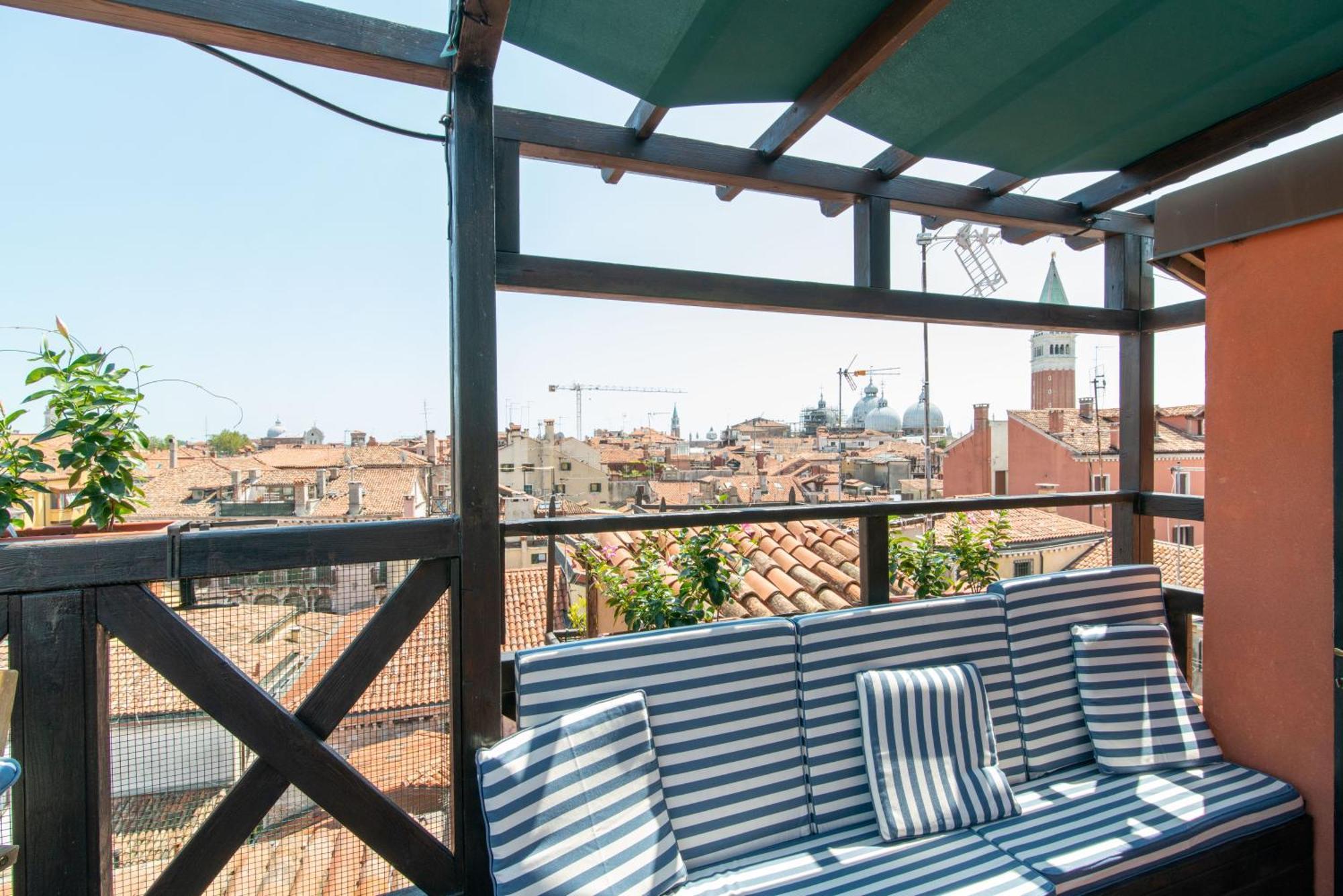Penthouse With Rooftop Terrace And 360 Views Of Venice - Venice5Th Екстериор снимка